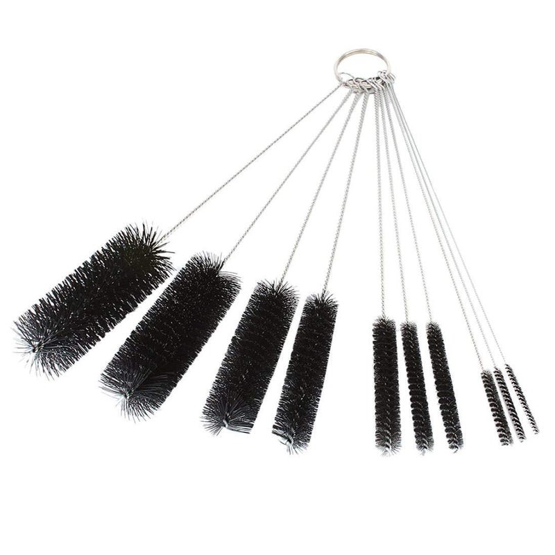 desin Long Straw Brush, Nylon Pipe Tube Cleaner 8.2-ihch 10 Different Diameters Set of 10 - Image 2